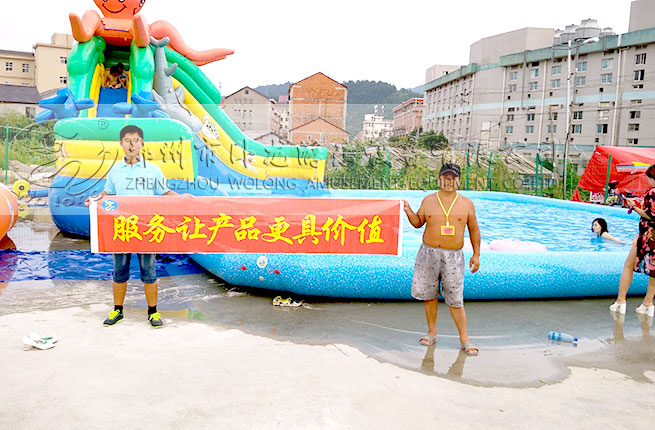 章魚嬉水樂園 趣味的夏季小型滑梯戲水設備 兒童嬉水樂園